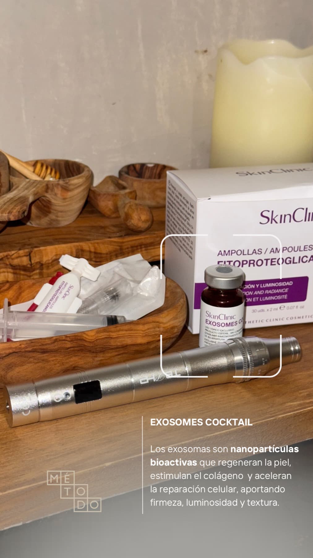 Electroporación + Exosomas